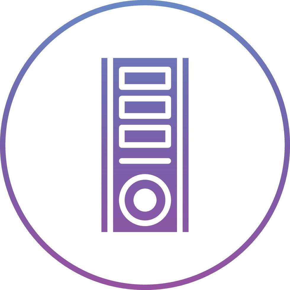 Computer Tower Vector Icon