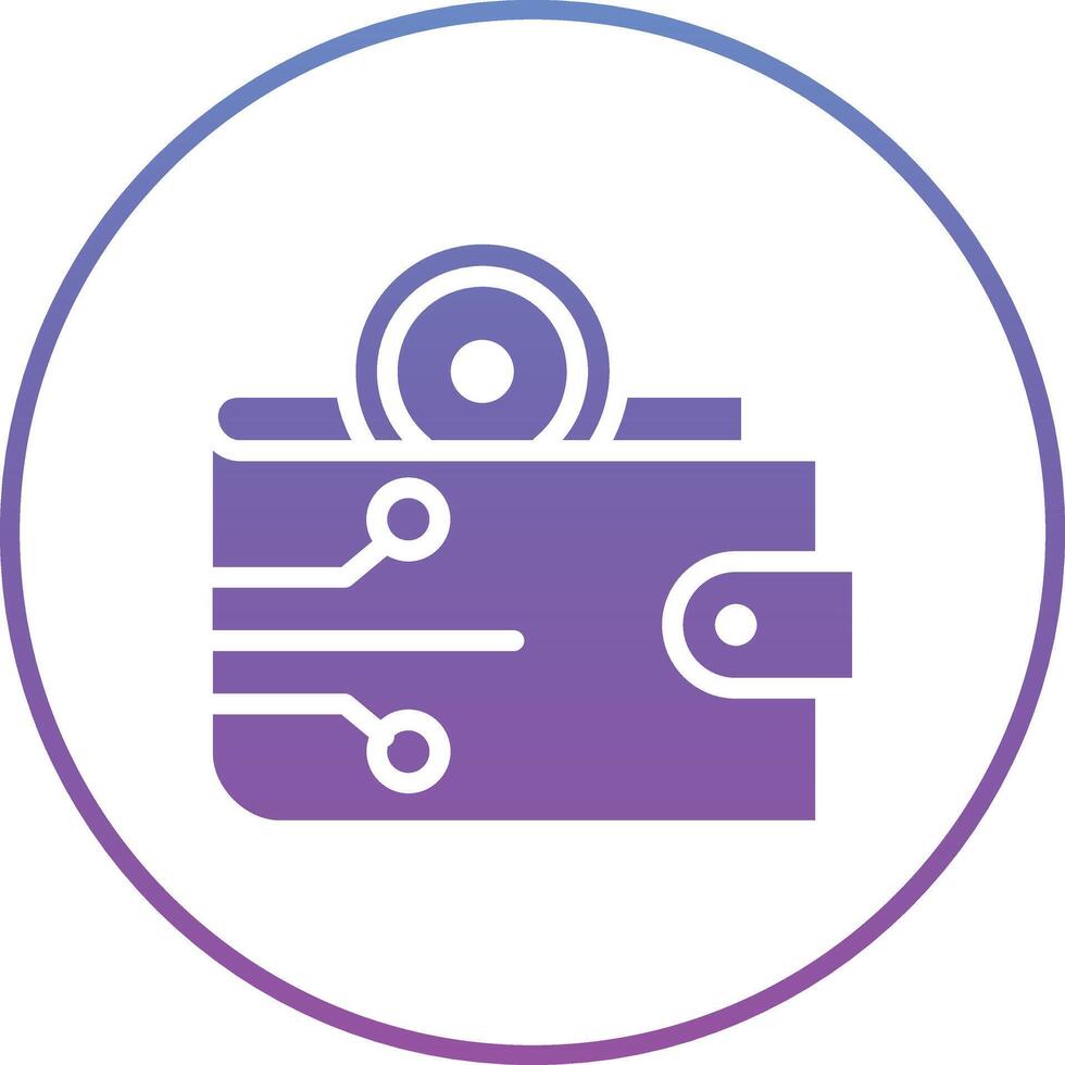 Digital Wallet Vector Icon