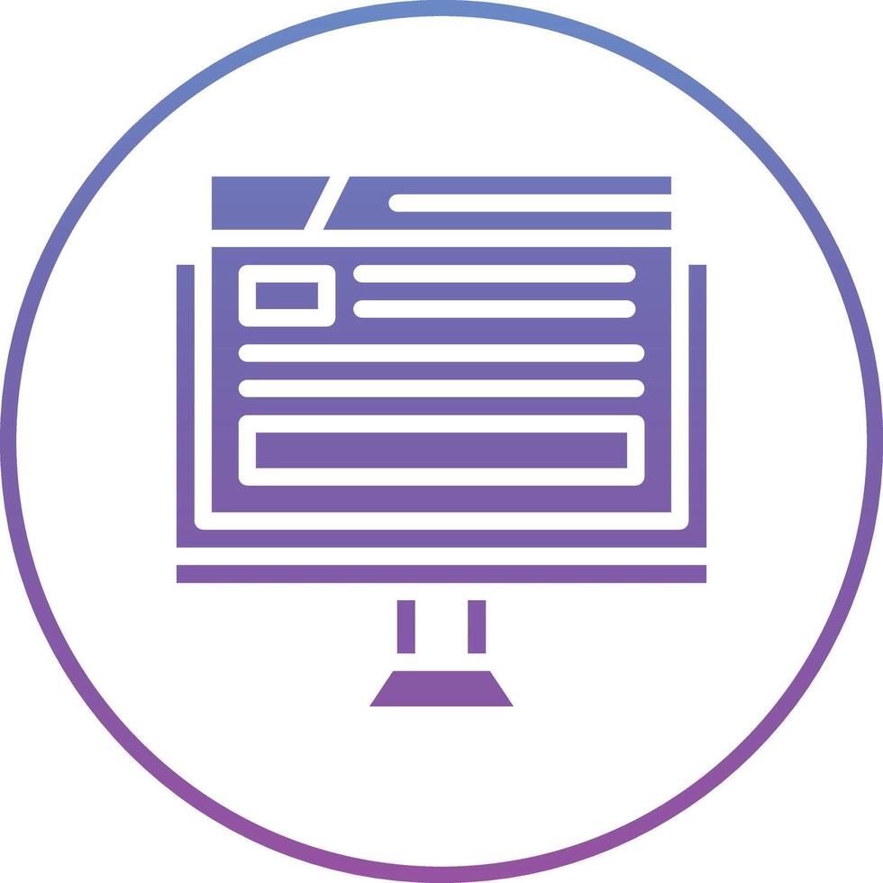 Website Vector Icon