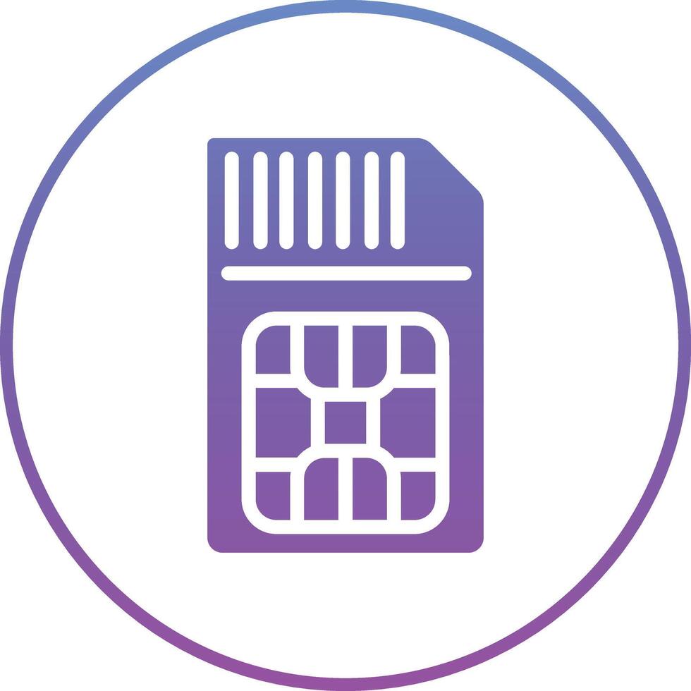 Sim Card Vector Icon