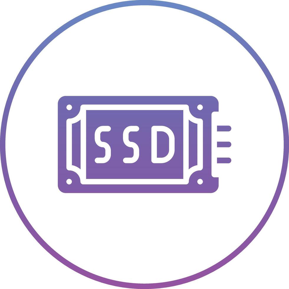 Ssd Vector Icon