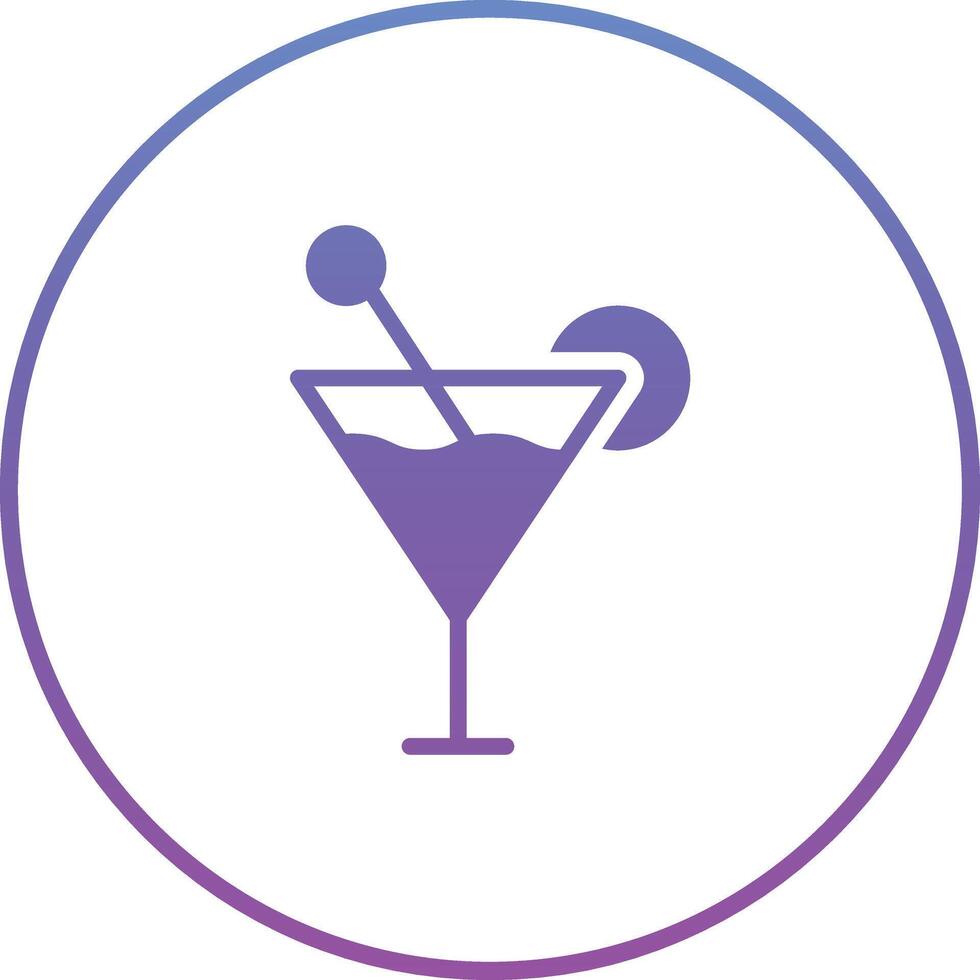 Coktail Vector Icon