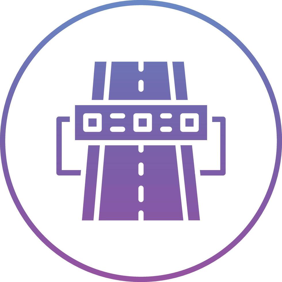 Highway Vector Icon