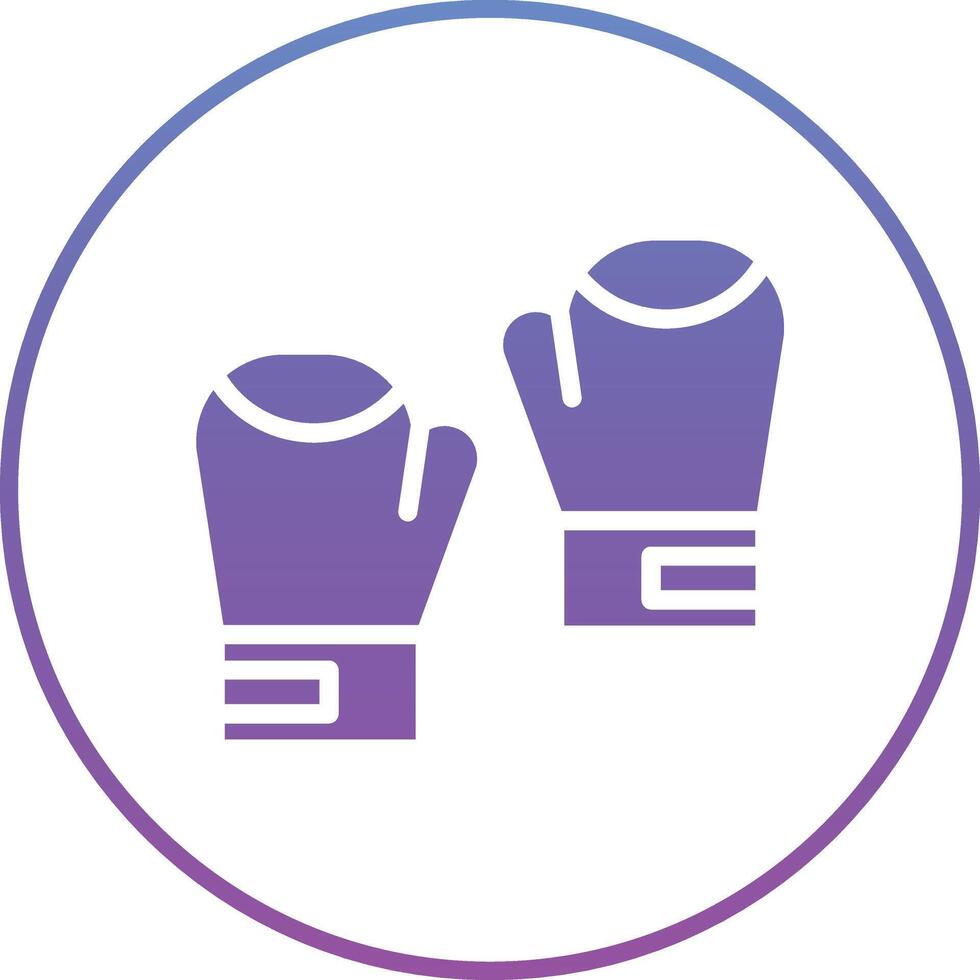 Boxing Gloves Vector Icon