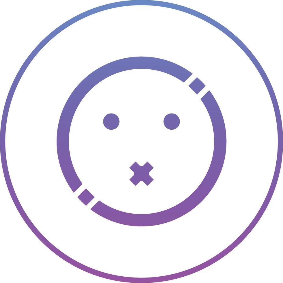 No Talking Vector Icon