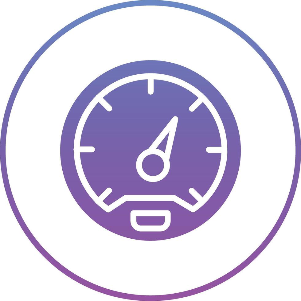 Tachometer Vector Icon