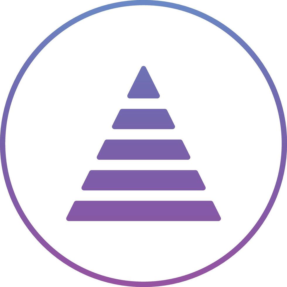 Pyramid Vector Icon