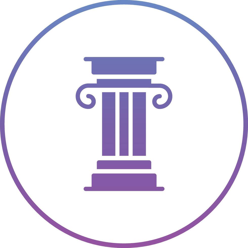 Pillar Vector Icon