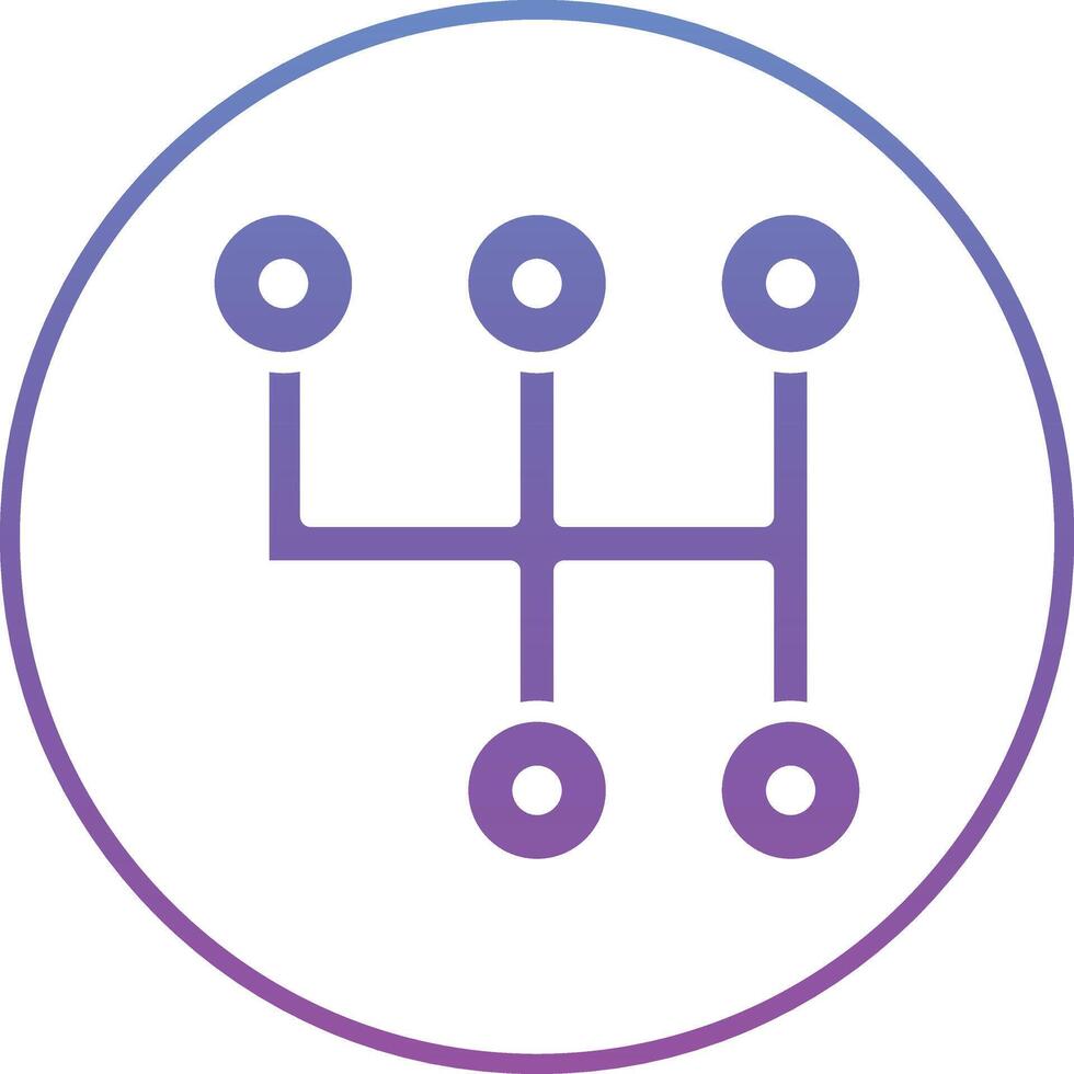Gearshift Vector Icon