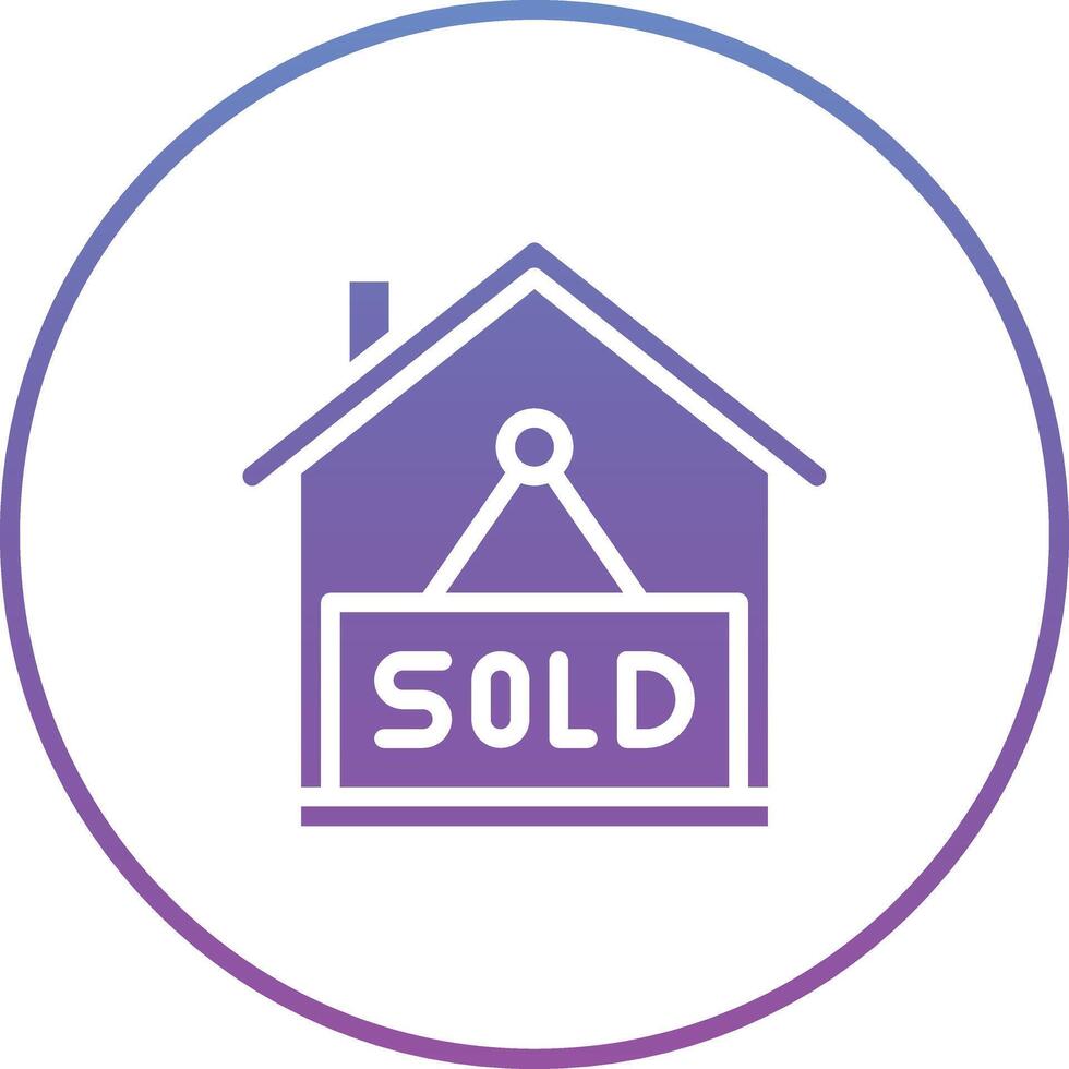 Property Sold Vector Icon