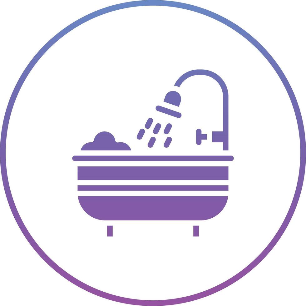 Bathtub Vector Icon