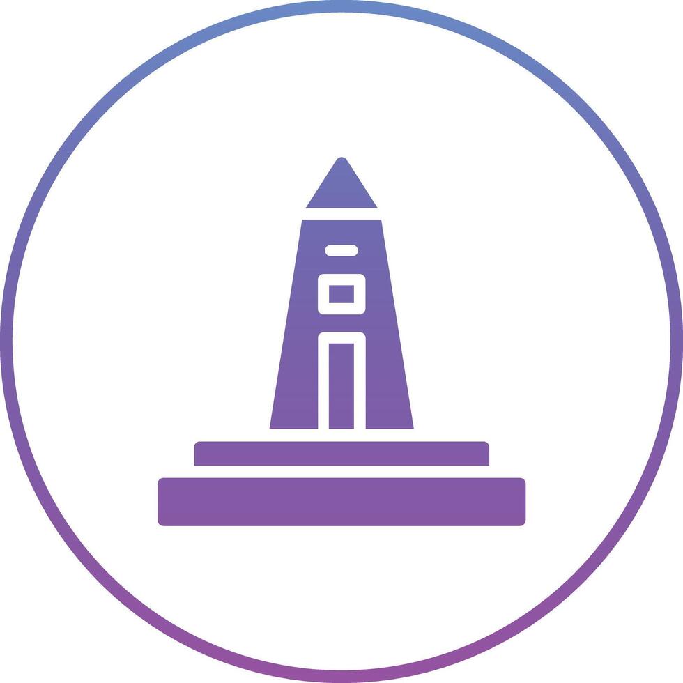Obelisk Vector Icon