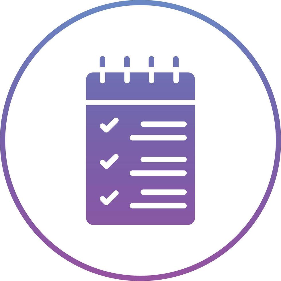Tasks Vector Icon