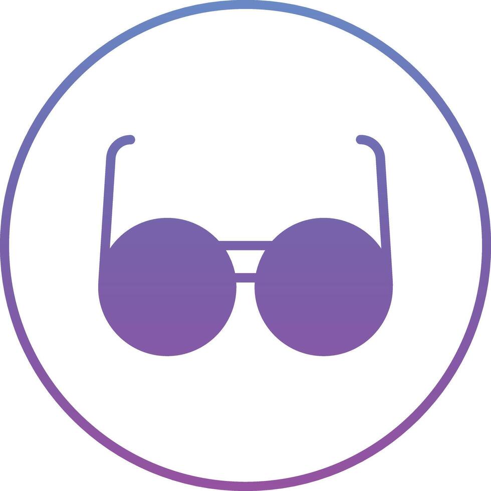 icono de vector de gafas