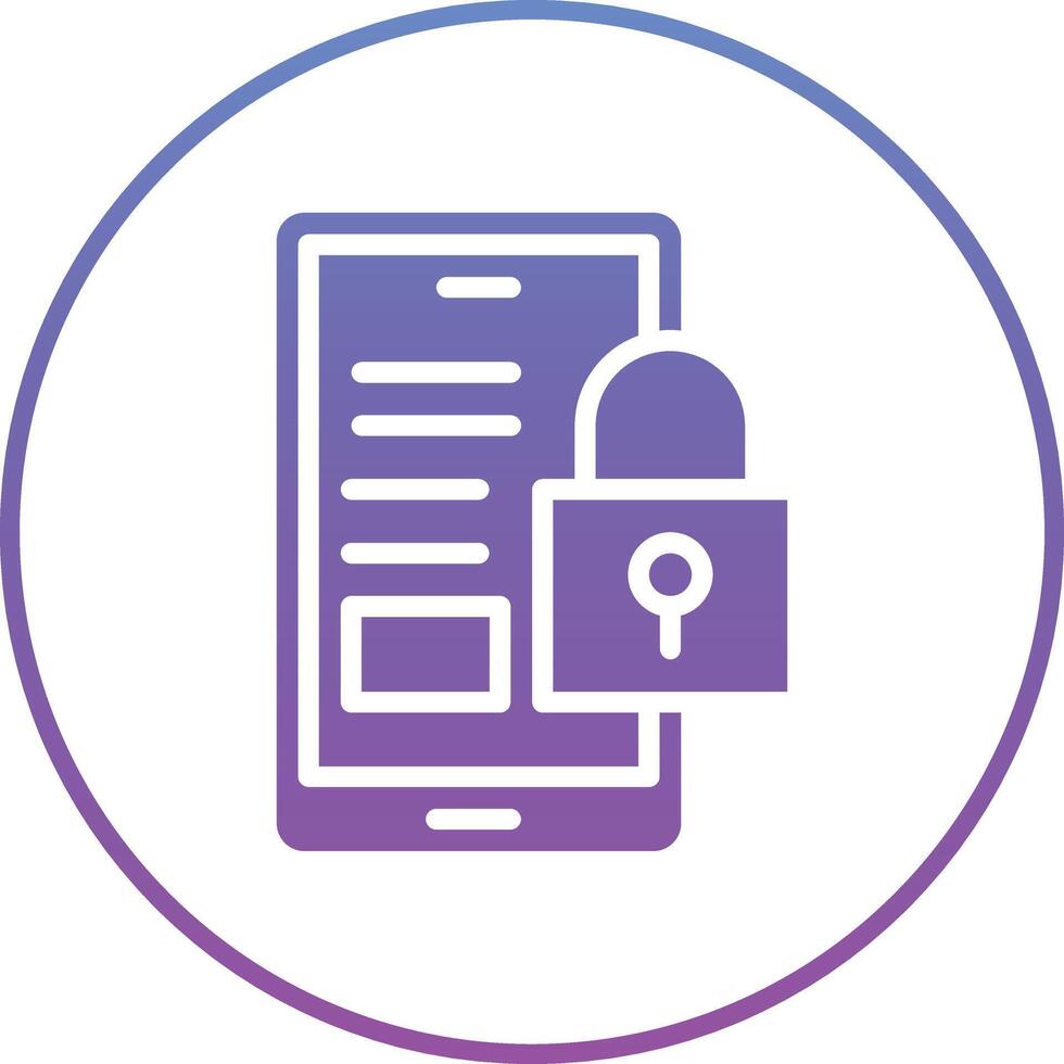 Mobile Unlock Vector Icon