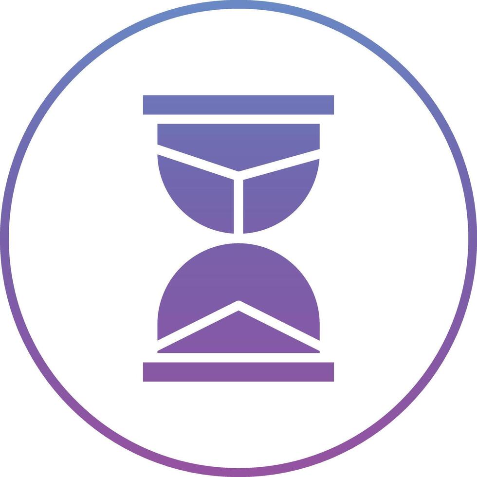 Sand Clock Vector Icon