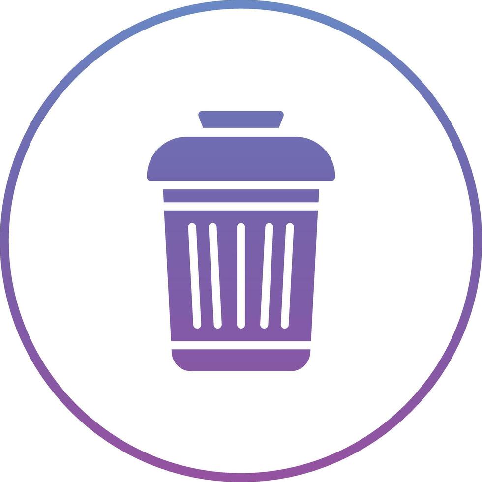 Trash Can Vector Icon