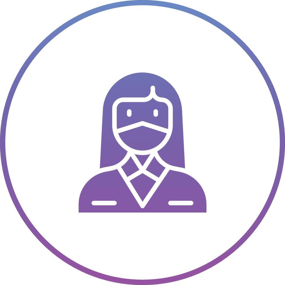 Female Dentist Vector Icon