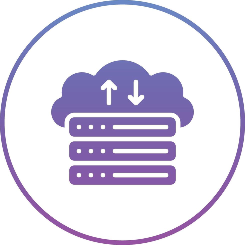 Web Hosting Vector Icon