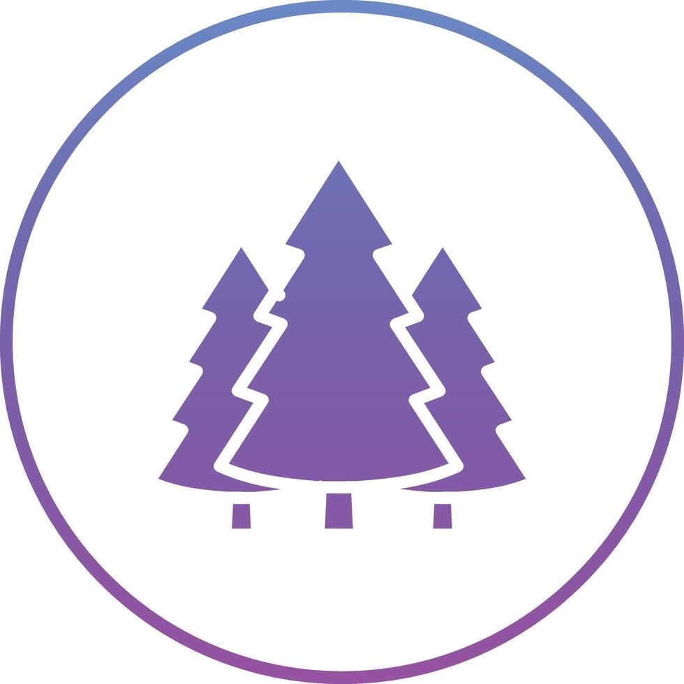Forest Vector Icon