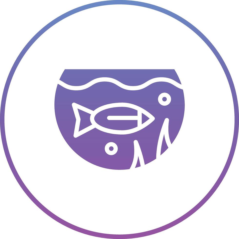 Fish Tank Vector Icon