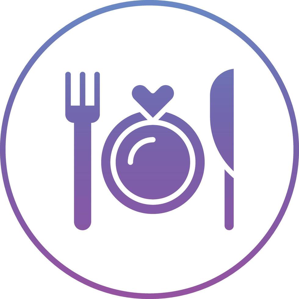 Dinner Vector Icon