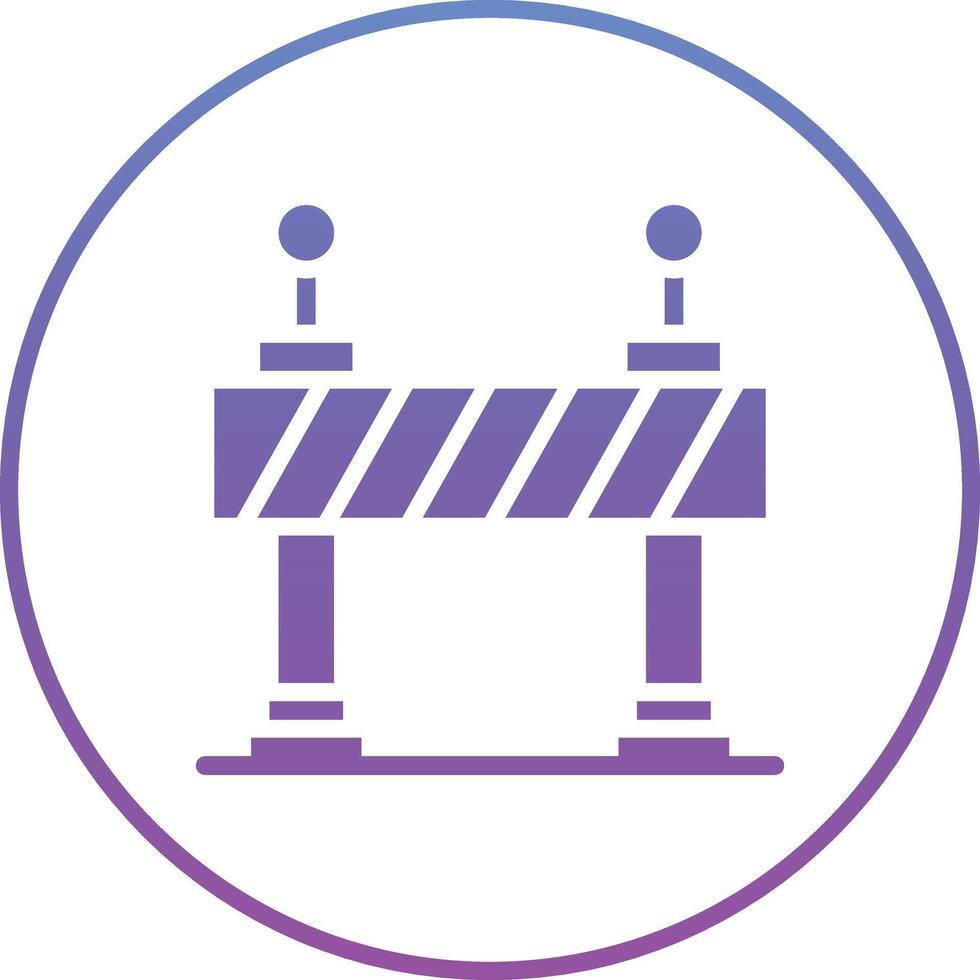 Barrier Vector Icon