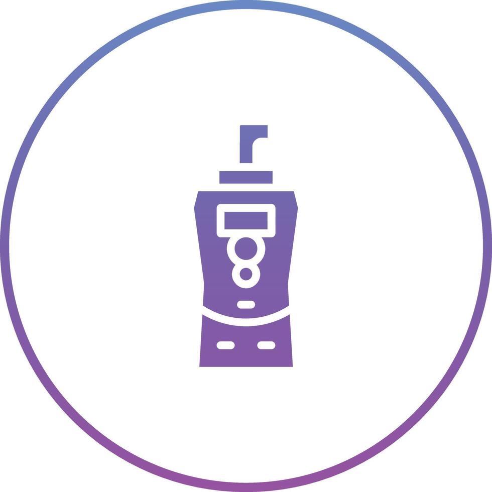 Dental Irrigator Vector Icon