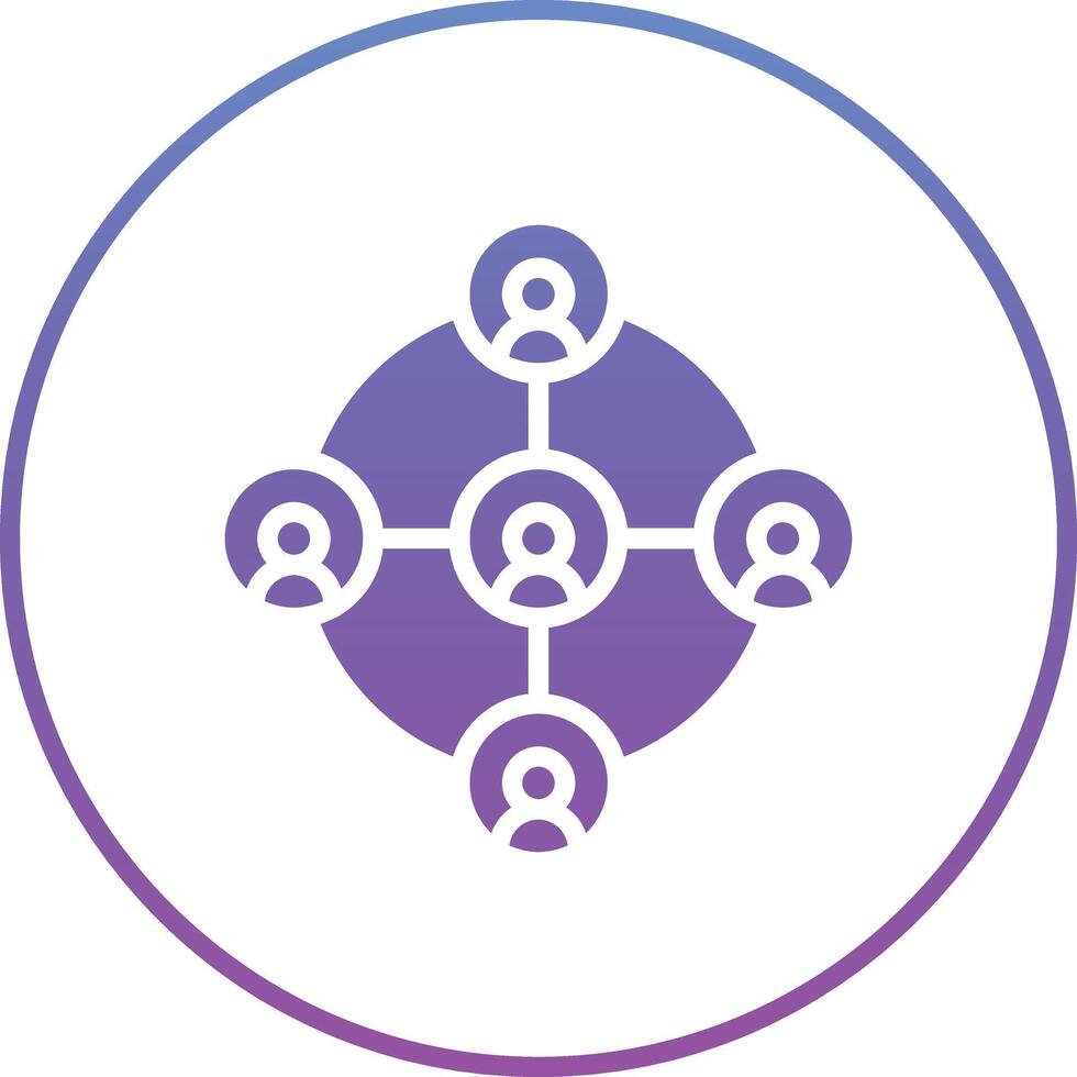 User Connection Vector Icon