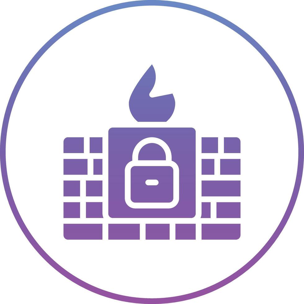 Firewall Vector Icon