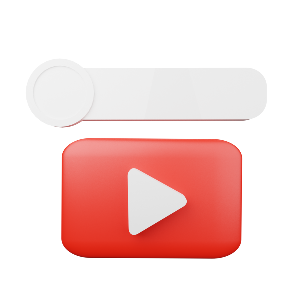 play button youtube, youtube video icon, logo symbol red banner, social media sign, mobile app, web video mark png