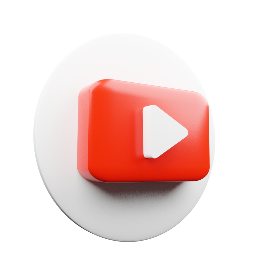 play button youtube, youtube video icon, logo symbol red banner, social media sign, mobile app, web video mark png