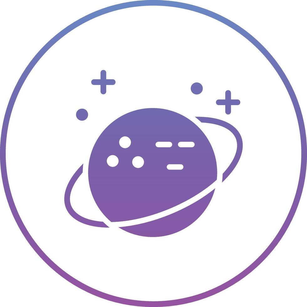 Saturn Vector Icon