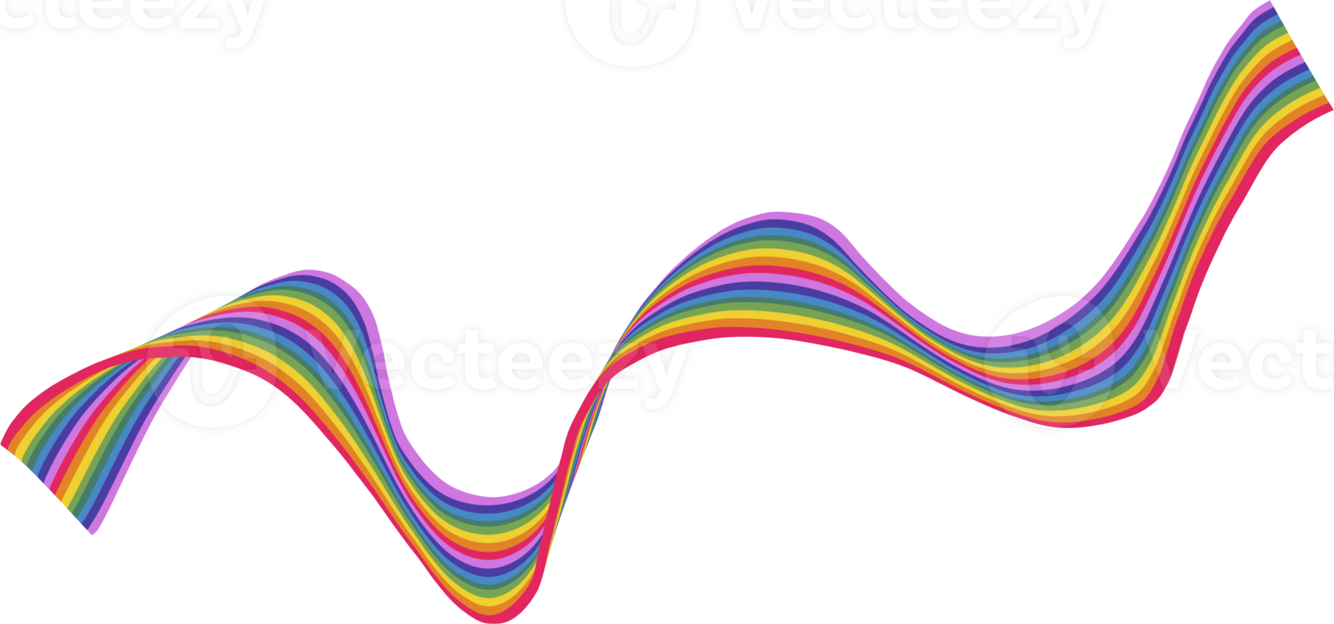 Lgbtq rainbow flag illustration png