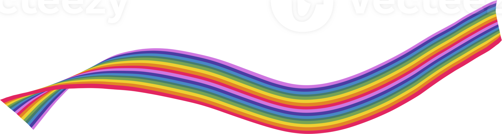 lgbtq regenboog vlag illustratie png