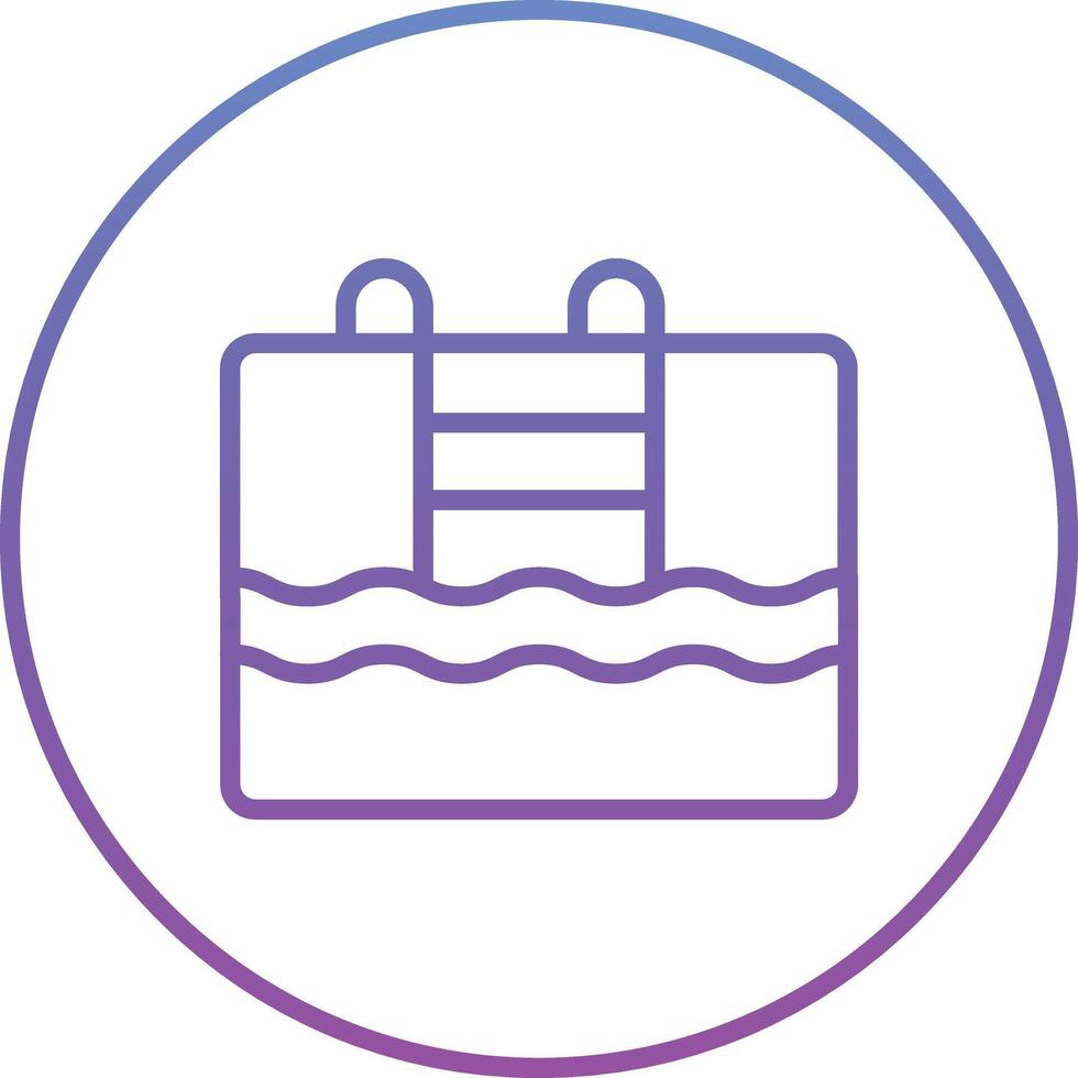 Swimming Pool Vector Icon