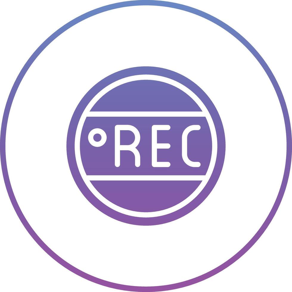 Recording Vector Icon