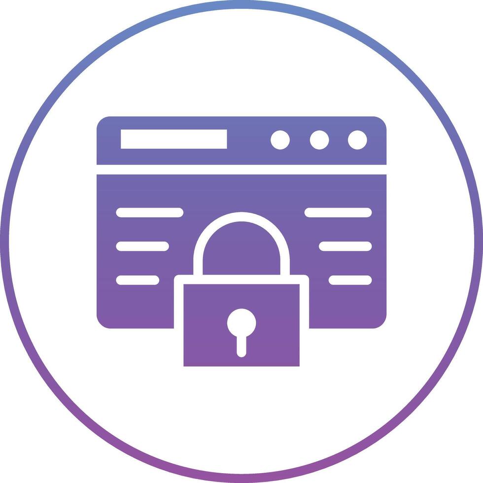 Locked Vector Icon
