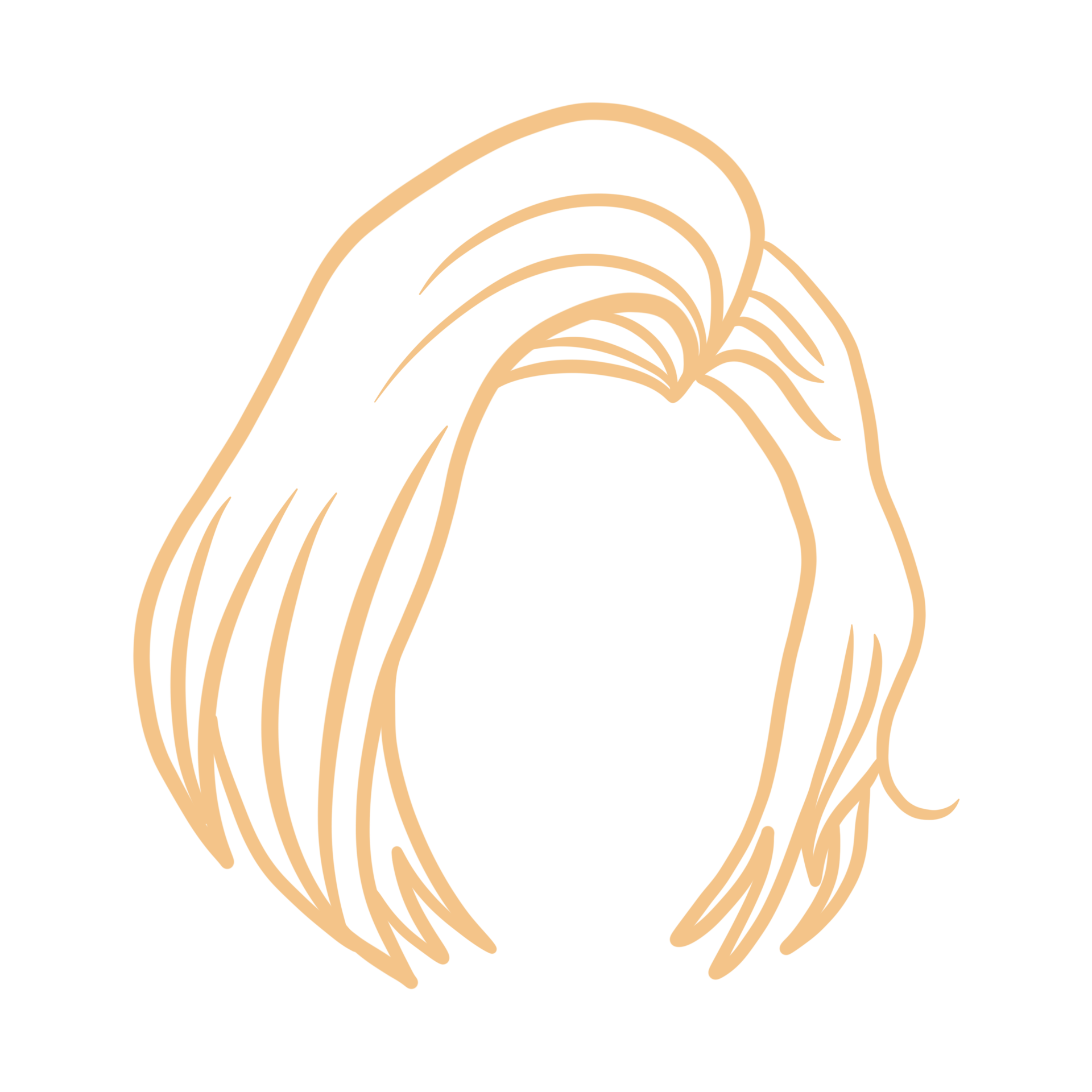 Short Hairstyle Drawing 38123500 PNG