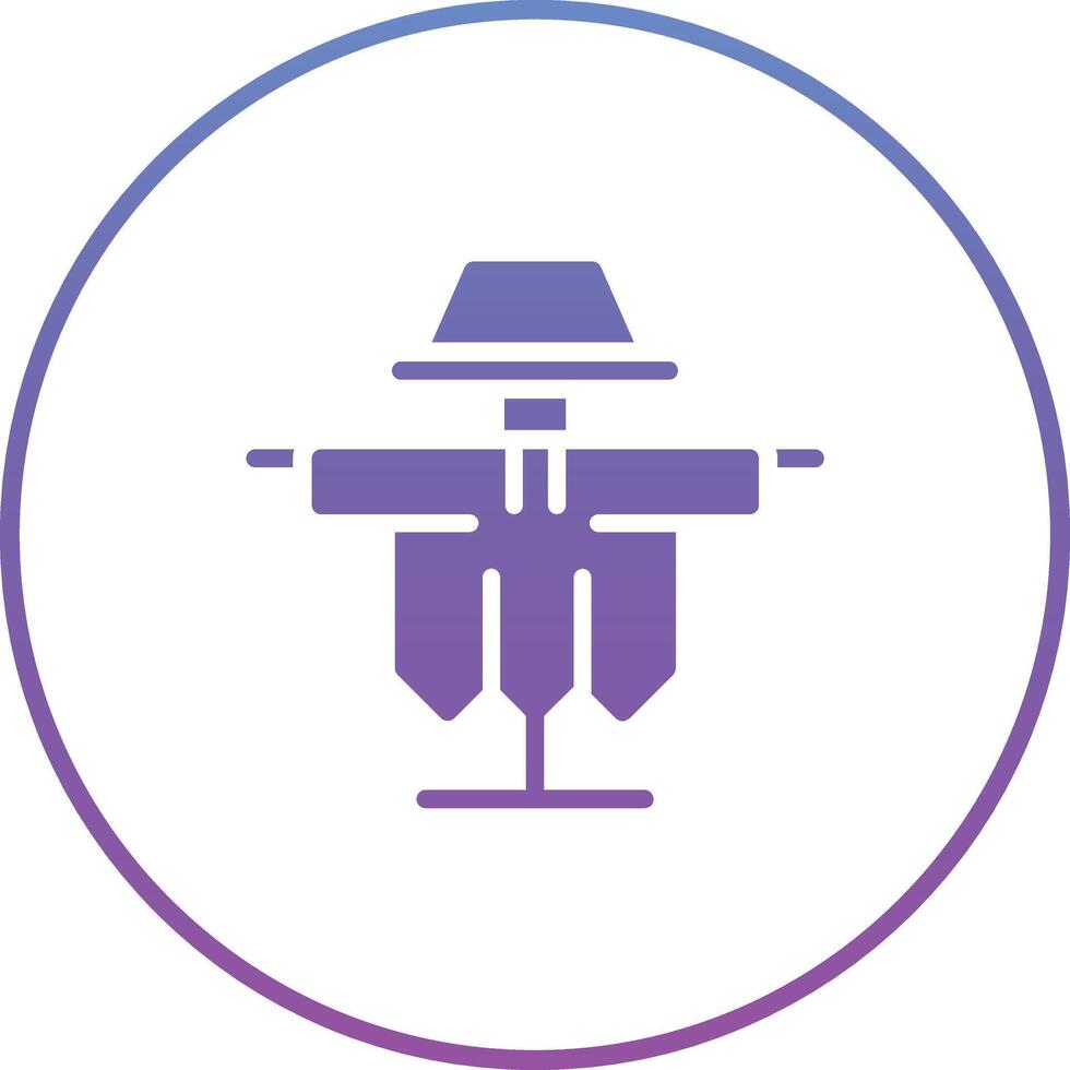 Scare Crow Vector Icon