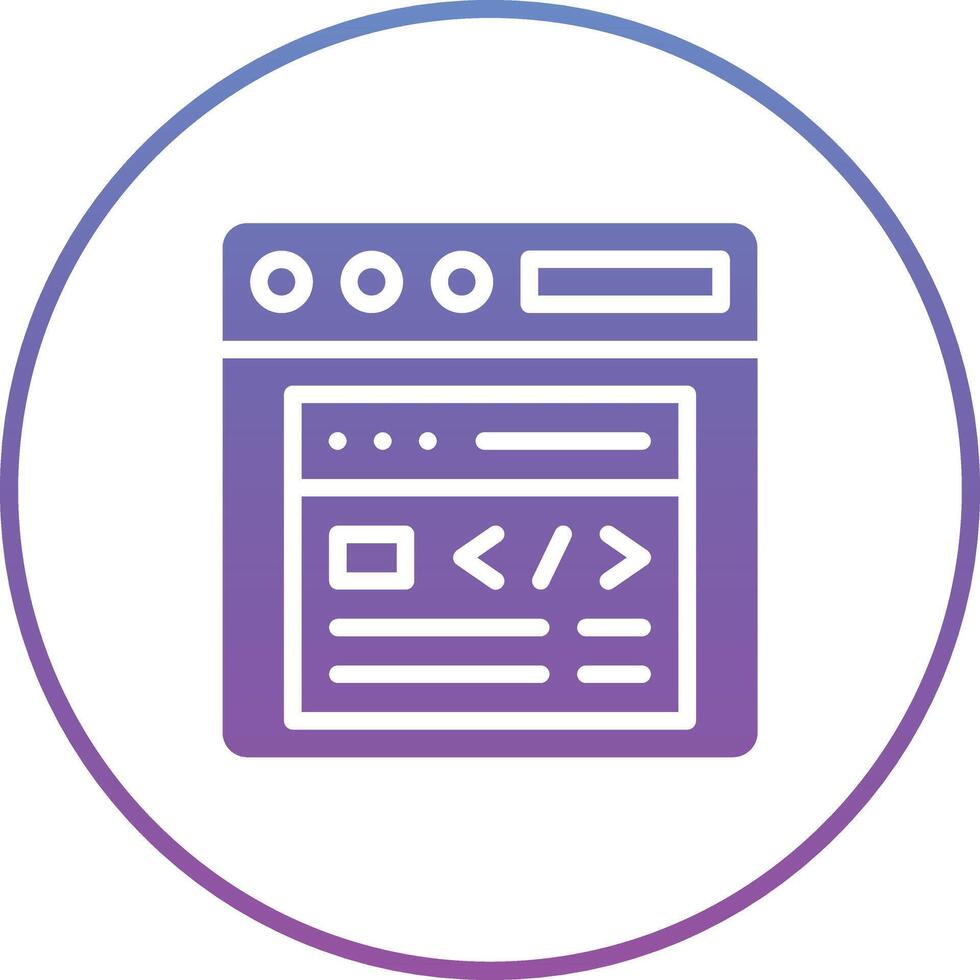 Browser Pop Up Vector Icon