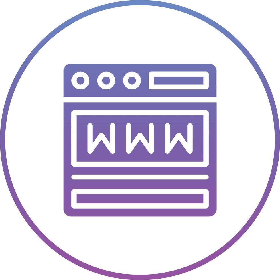 Website Vector Icon