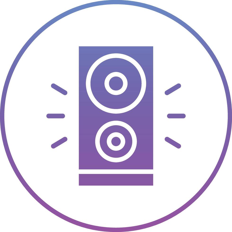 Speaker Vector Icon