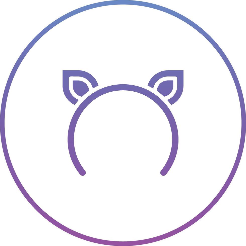 Birthday Headband Vector Icon