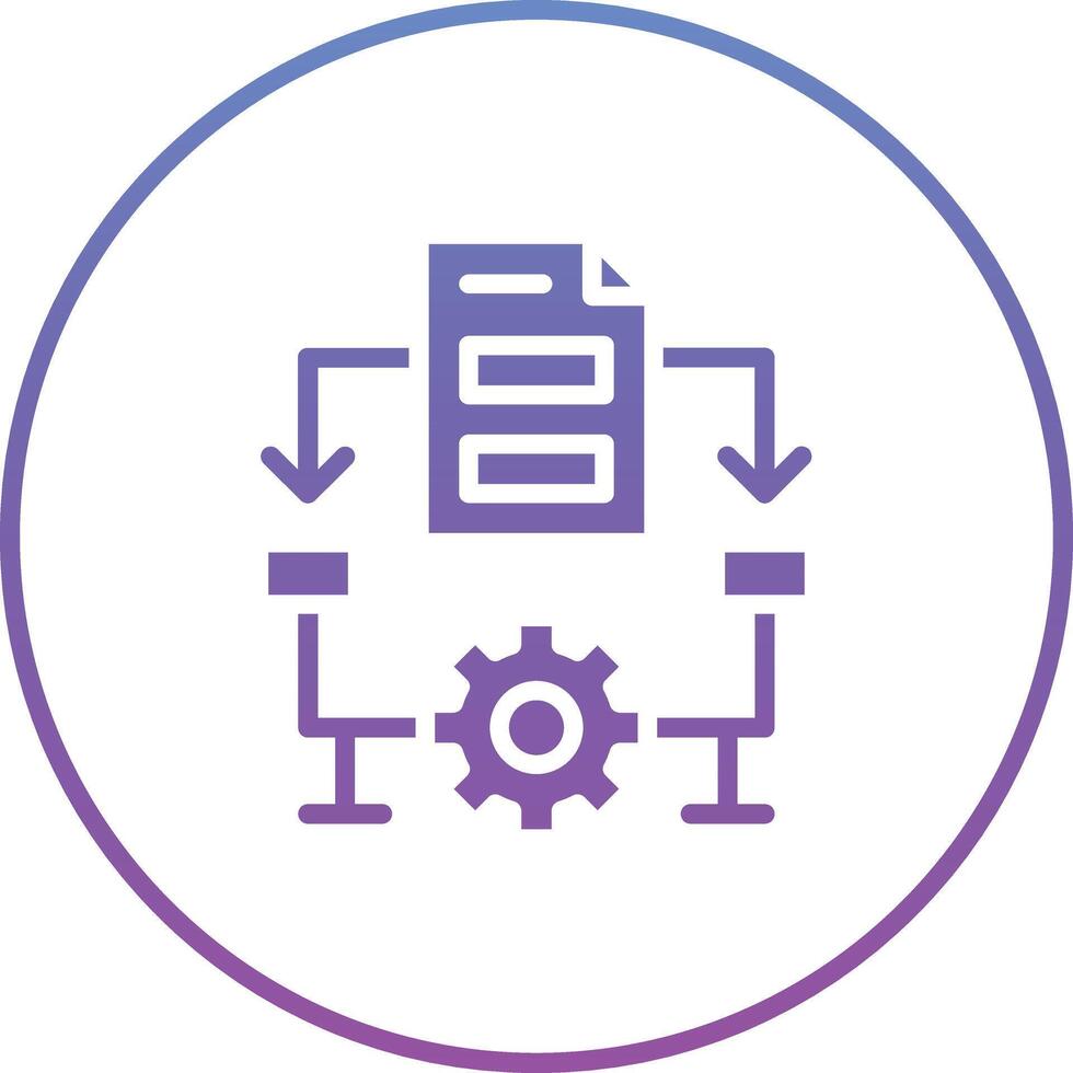 Algorithm Vector Icon
