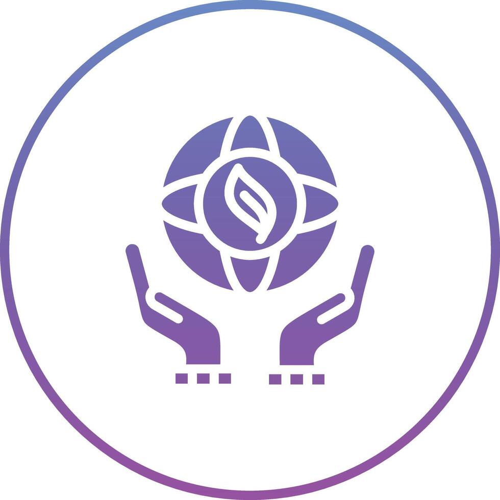 Save Planet Vector Icon