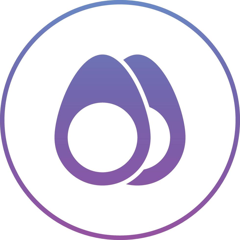 Boiled Egg Vector Icon