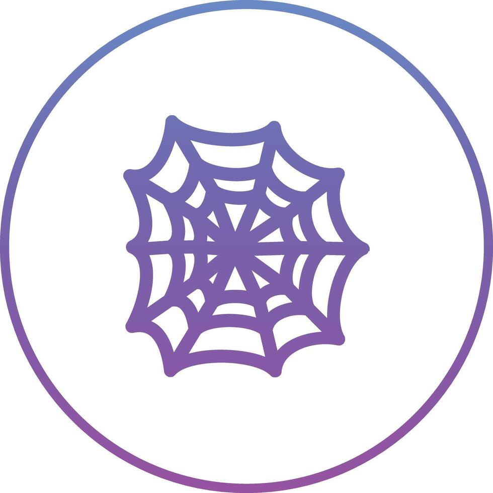 Spider Web Vector Icon