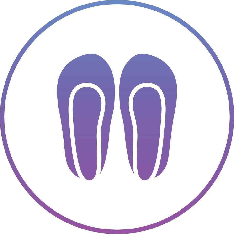 Flat Shoes Vector Icon