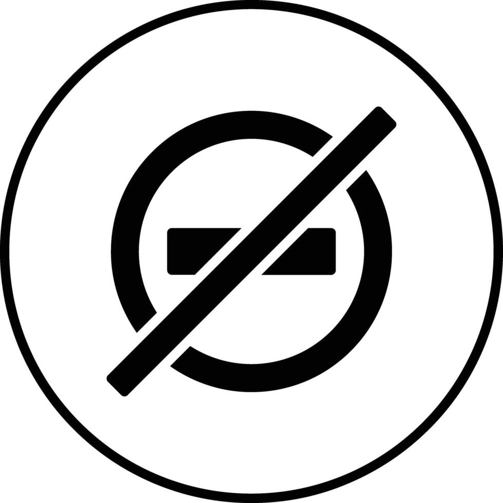 Do not Disturb Vector Icon